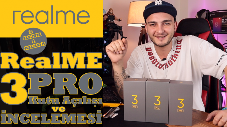 Realme 3 Pro Kutu Açılışı | HEM DE 3 TELEFON BİRDEN