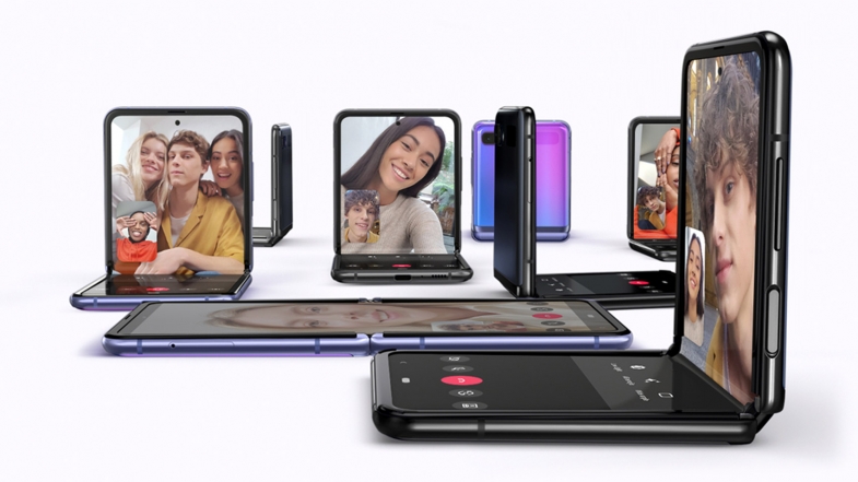 Samsung, katlanabilir telefonu Galaxy Z Flip'i piyasaya sürdü.