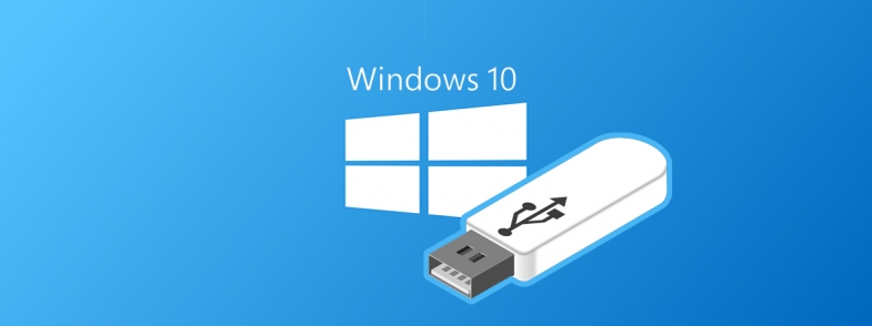 Windows 10'da önyüklenebilir USB flash sürücü oluşturma