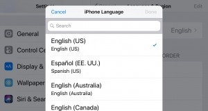 İPhone ve iPad Klavyenizin Dilini Değiştirme