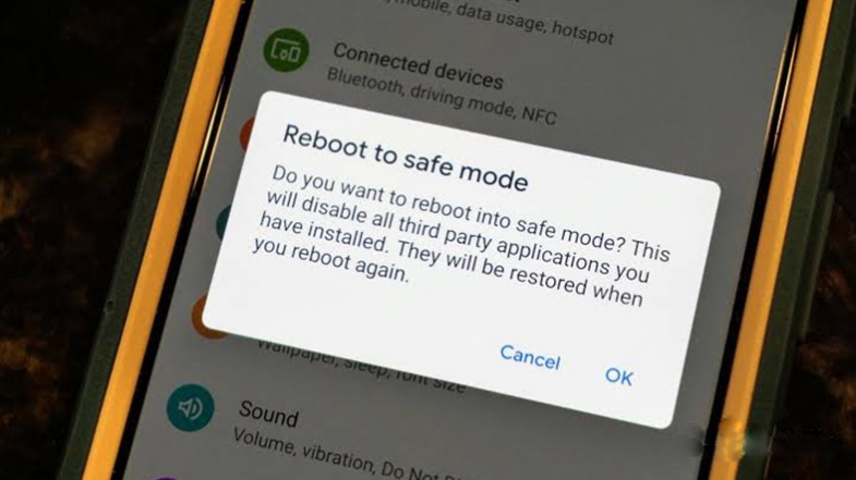 Android'de güvenli mod nasıl kapatılır