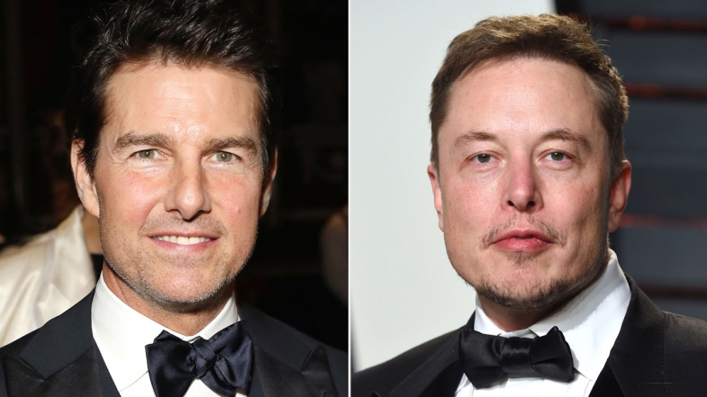 Elon Musk ve Tom Cruise Uzayda Film Çekecek