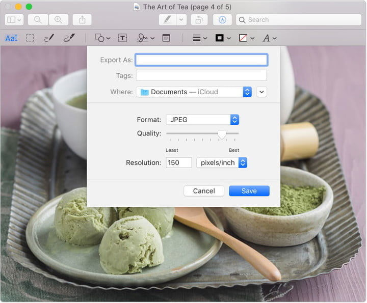 MacOS PDF Önizleme