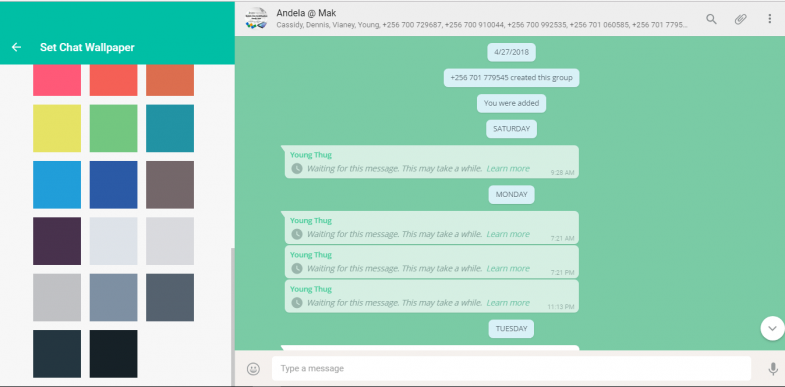 WhatsApp'ta sohbet duvar kağıdı nasıl değiştirilir