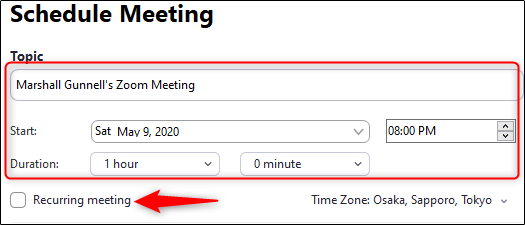 Zoom'da toplantı nasıl planlanır?