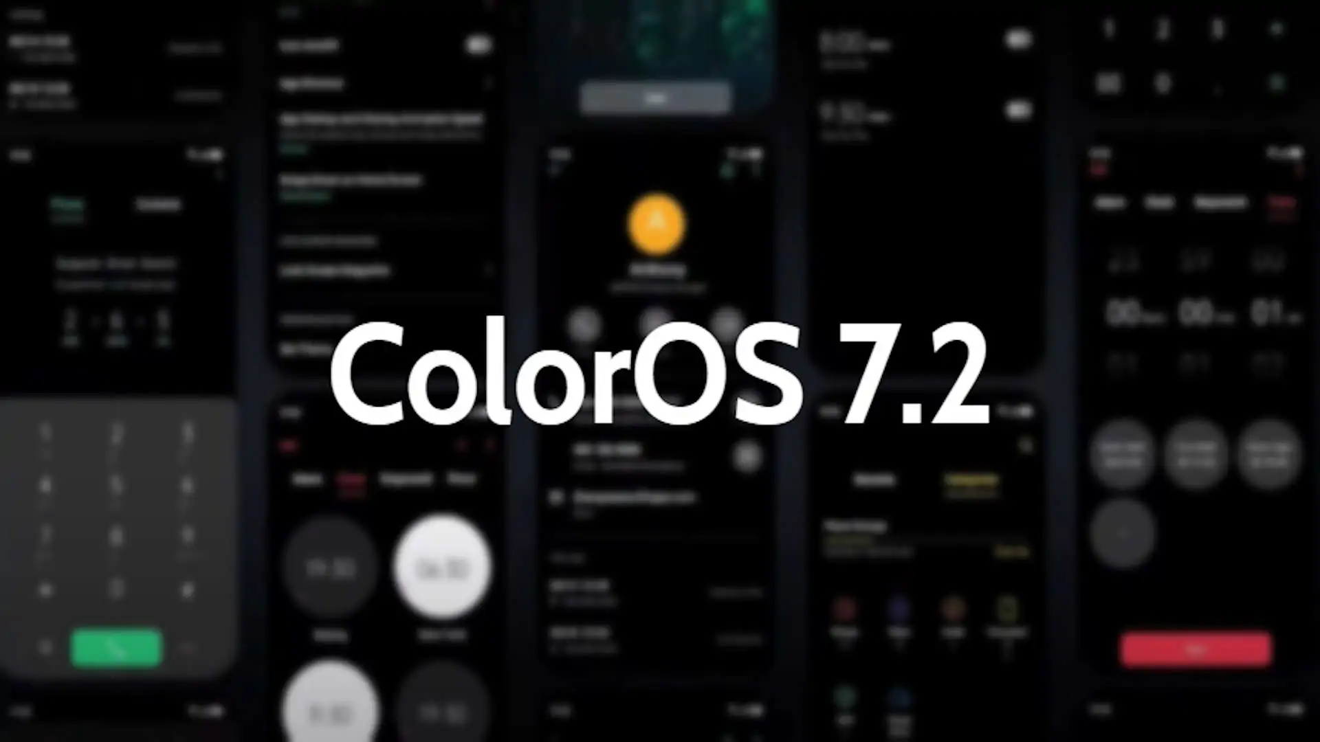  OPPO, ColorOS 7.2 özelliğini tanıttı.