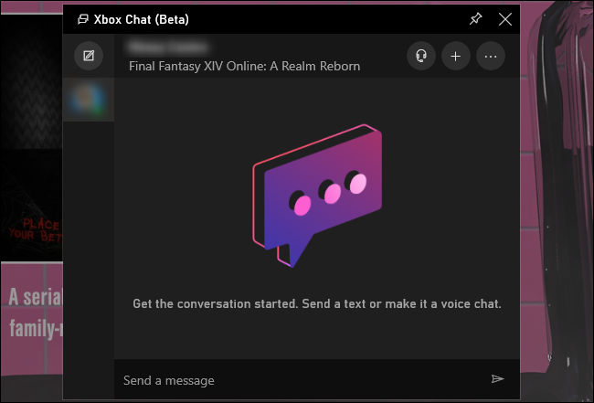 Windows 10'da Xbox Arkadaşları ile Sohbet Etme