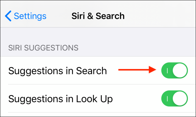 Spotlight Aramasında Siri Önerileri Nasıl Devre Dışı Bırakılır