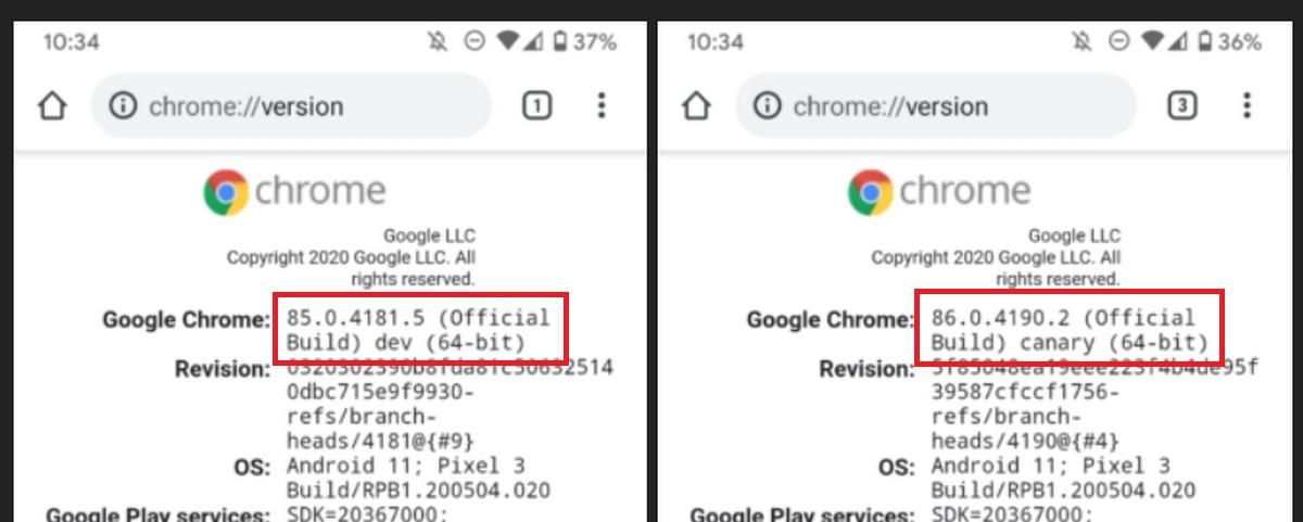 Android için Chrome sonunda 64 bit'e gidiyor