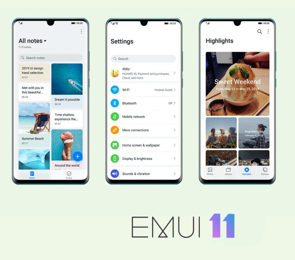 EMUI 11 güncellemesinin detayları açıklandı.