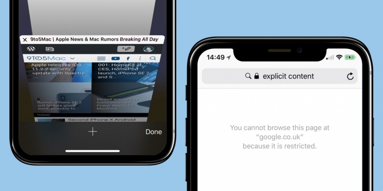 iPhone'da web siteleri nasıl engellenir?