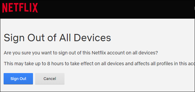 Seçenek 1: Cihazları Netflix Hesabınızdan Kaldırma