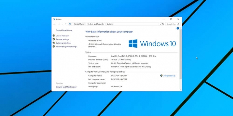 Windows 10'da Belirli Sistem Ayarlarını Hızlıca Bulma