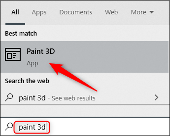 Windows 10'da <a href='/paint-3d/'>Paint 3D</a> 