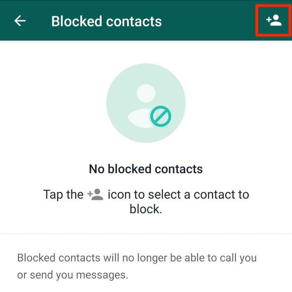 Android için WhatsApp'ta bir kişi nasıl engellenir?
