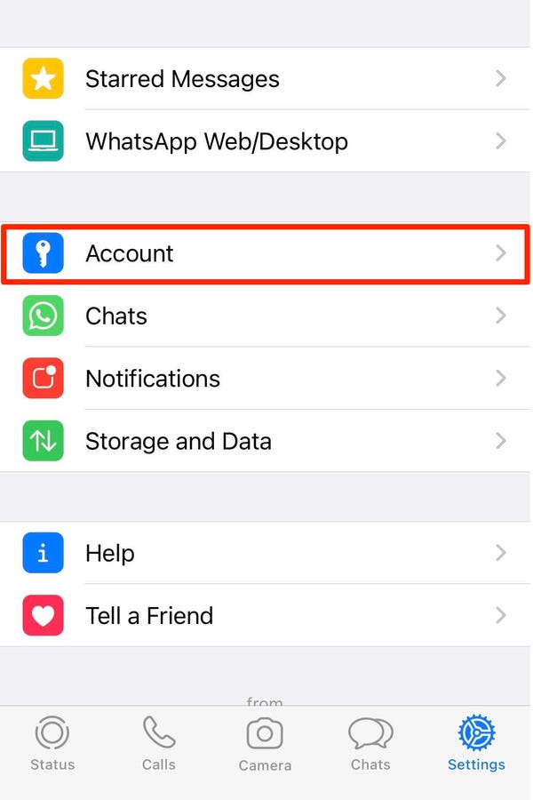İOS için WhatsApp'ta birisi nasıl engellenir?