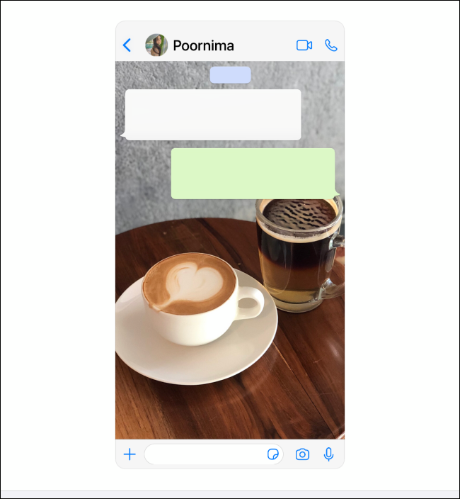 İPhone için WhatsApp'ta Sohbetler için Özel Duvar Kağıdı Ayarlama