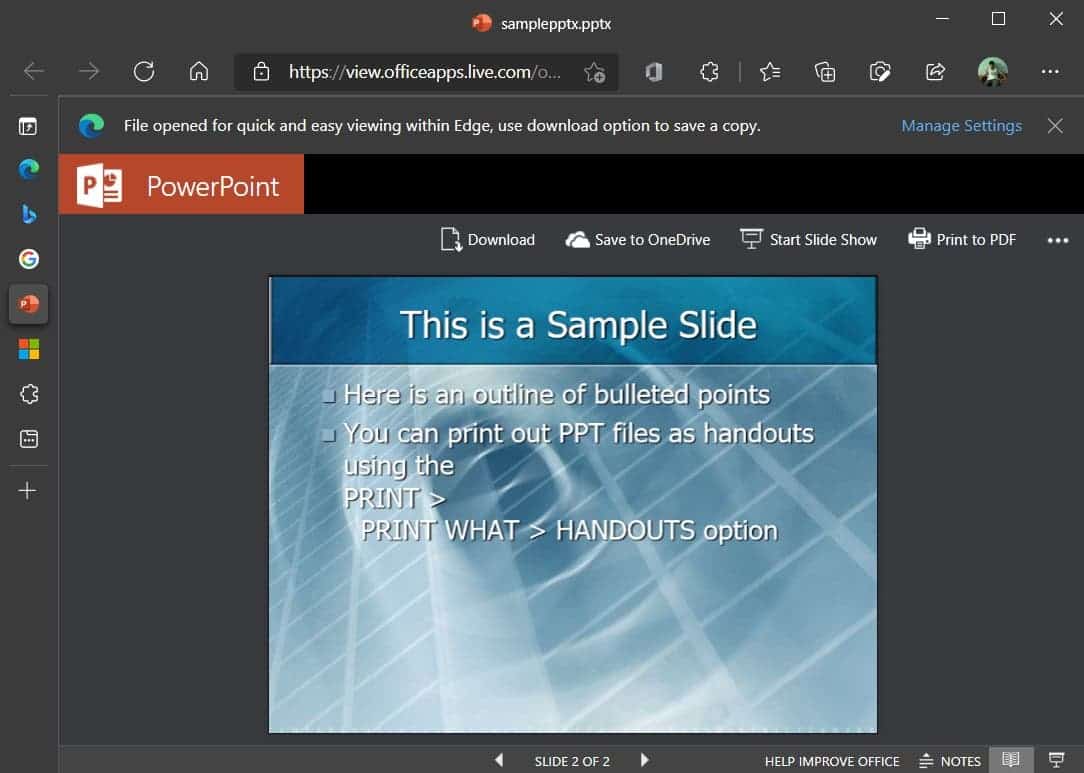 Edge tarayıcısı Microsoft Office Dosyalarını Otomatik Açacak!