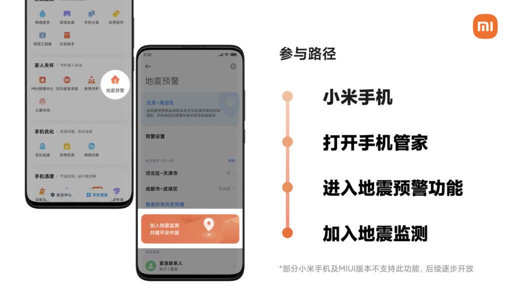 Xiaomi Yapay Zeka Destekli Deprem Uyarı Sistemi Geliştirdi