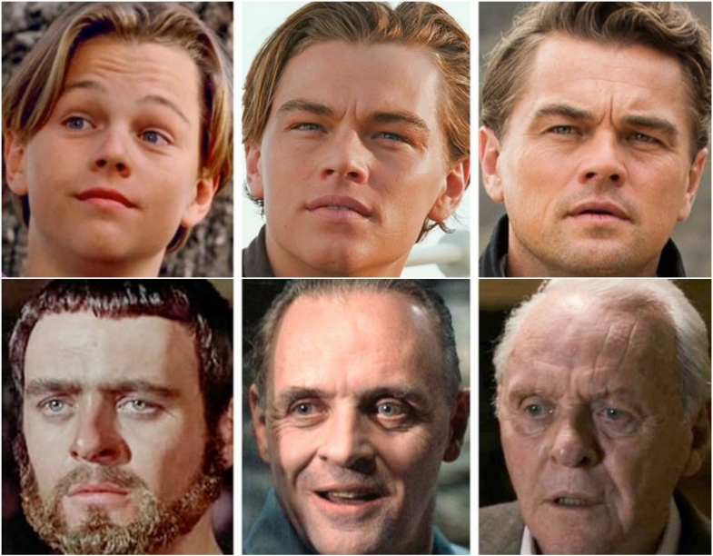 Hollywood'un 13 ünlü oyuncusunun kariyerinin başlarındaki, zirvesindeki ve son filmindeki hali