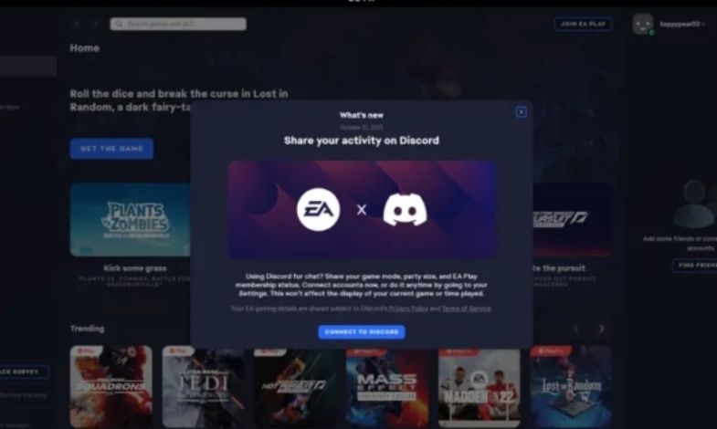 Discord Artık EA Oyunları Hakkında Daha Fazla Ayrıntı Paylaşacak