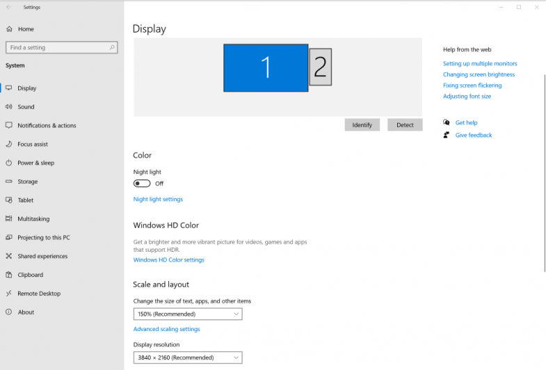 Windows 10 Görüntü Ayarları süper kılavuzu: Her özellik nasıl ayarlanır?