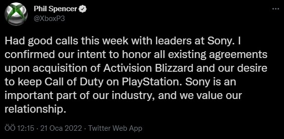 Xbox Başkanı Phil Spencer'den PlayStation Sahiplerini Sevindiren Açıklama