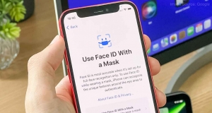Apple, Maske Takarken iPhone Kilidini Açacak Face ID Üzerinde Çalışıyor