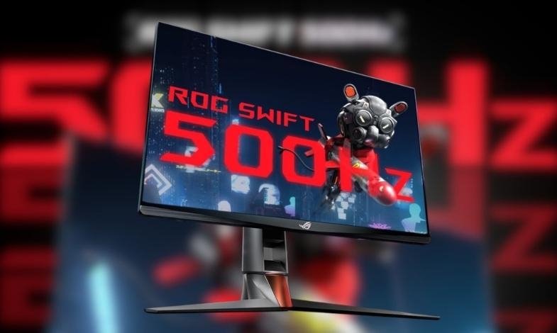 Nvidia, Dünyanın En Hızlı Oyun Monitörünü Tanıttı: Asus Rog Swift 500 Hz