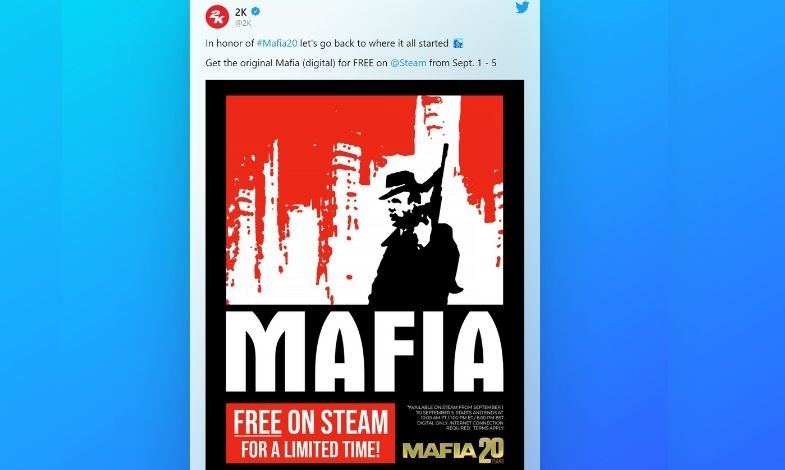 34 TL Değerindeki Mafia 1 Steam'de Ücretsiz!
