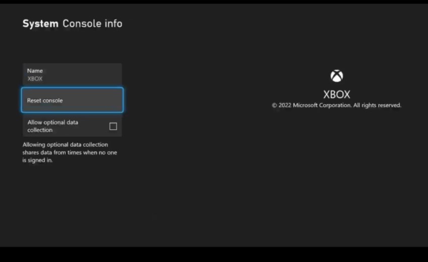 Xbox Series X'te oyun önbelleği nasıl temizlenir?